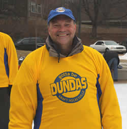 Russ Powers at Hockeyville Skate